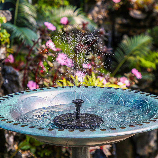What Is a Solar Birdbath Fountain?